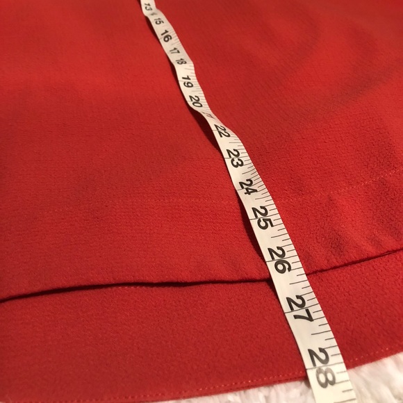 Madewell Orange Blouse - Picture 6 of 8